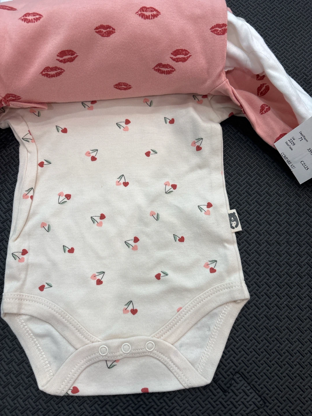 Rabbit Bear Organic Baby Bodysuits (3-Pack) - photo 3