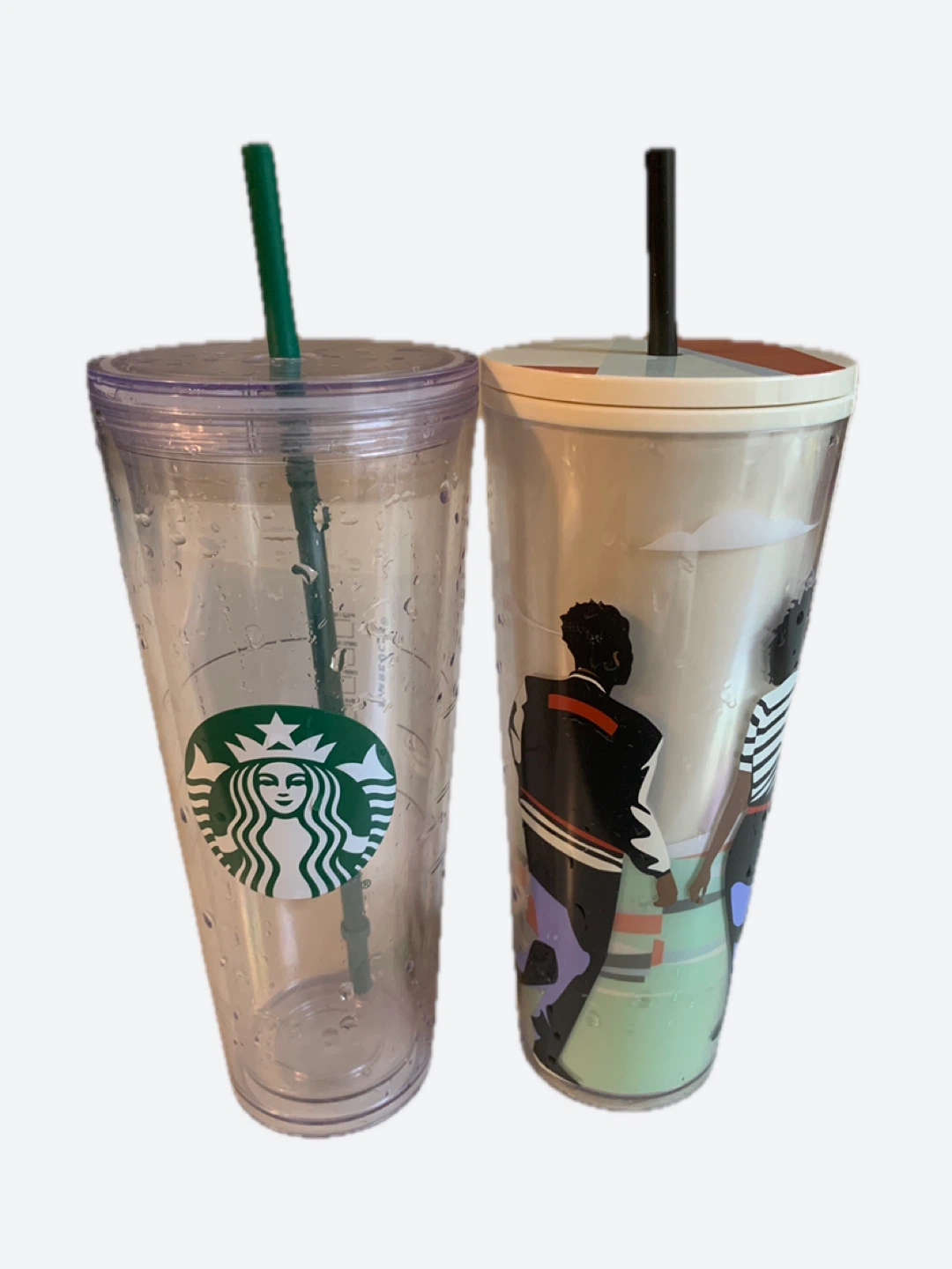 Starbucks Tumblers with Straws