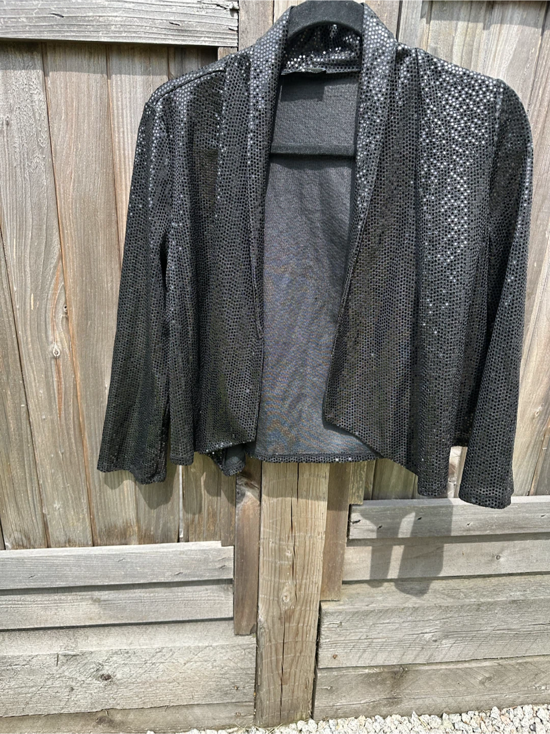 Le Château Black Sequin Jacket