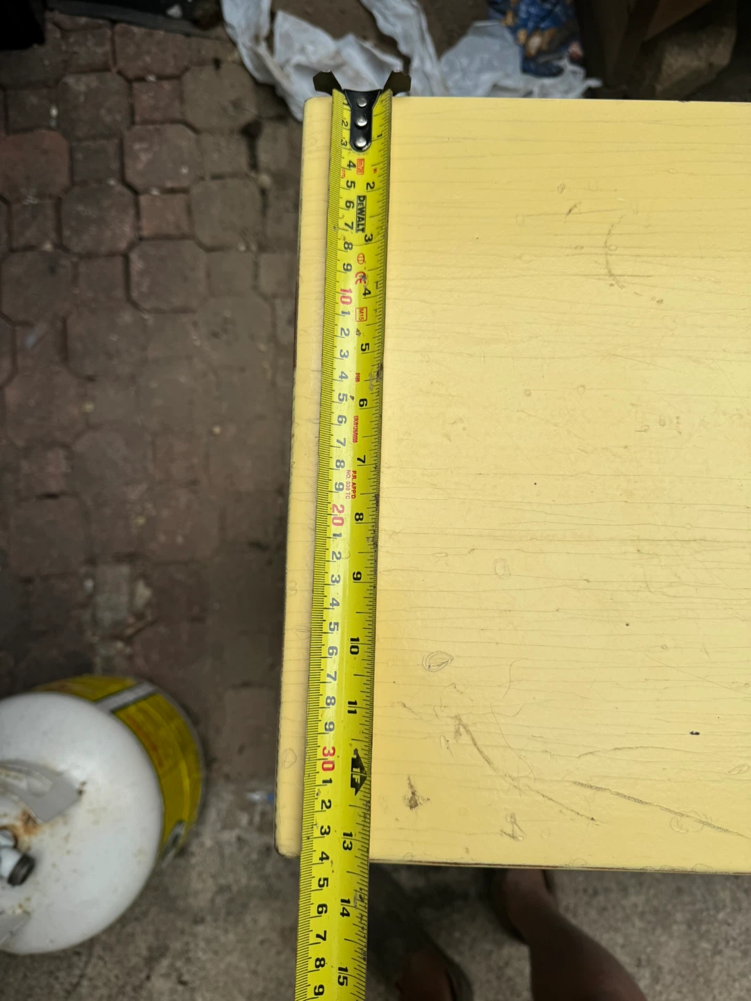 Yellow Wood Shelf Unit - photo 2