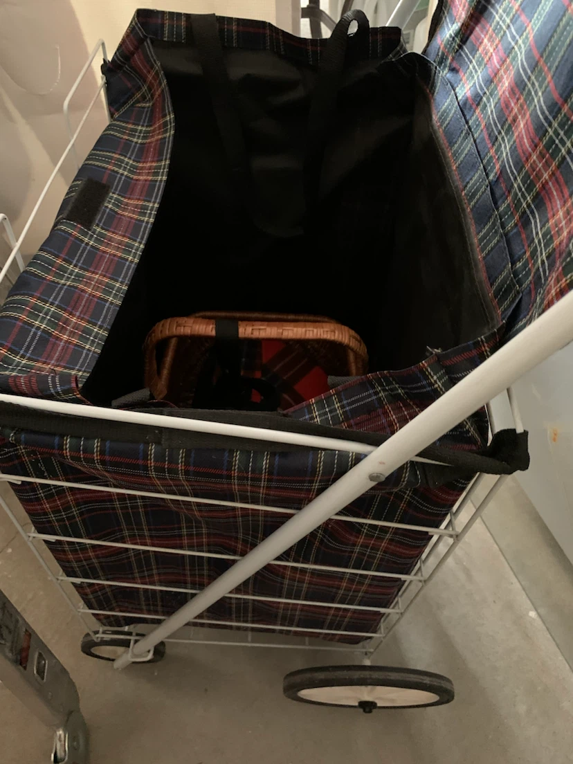 Large Shopping Cart with Liner - photo 3