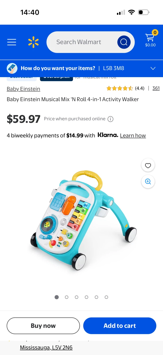 Baby Einstein Musical Mix 'N Roll 4-in-1 Activity Walker - photo 5