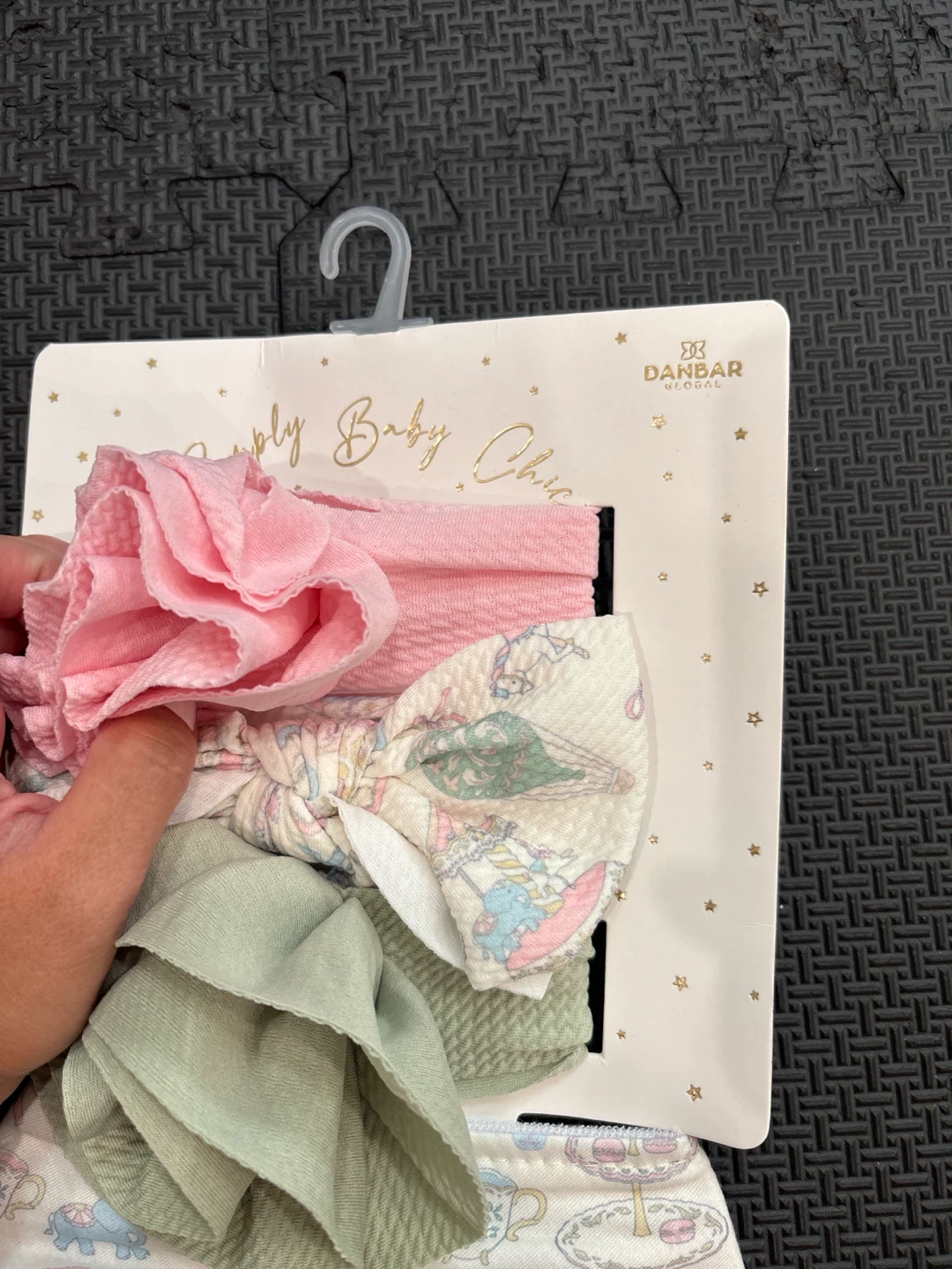Danbar Baby Child Headbands and Bibs Set - photo 2