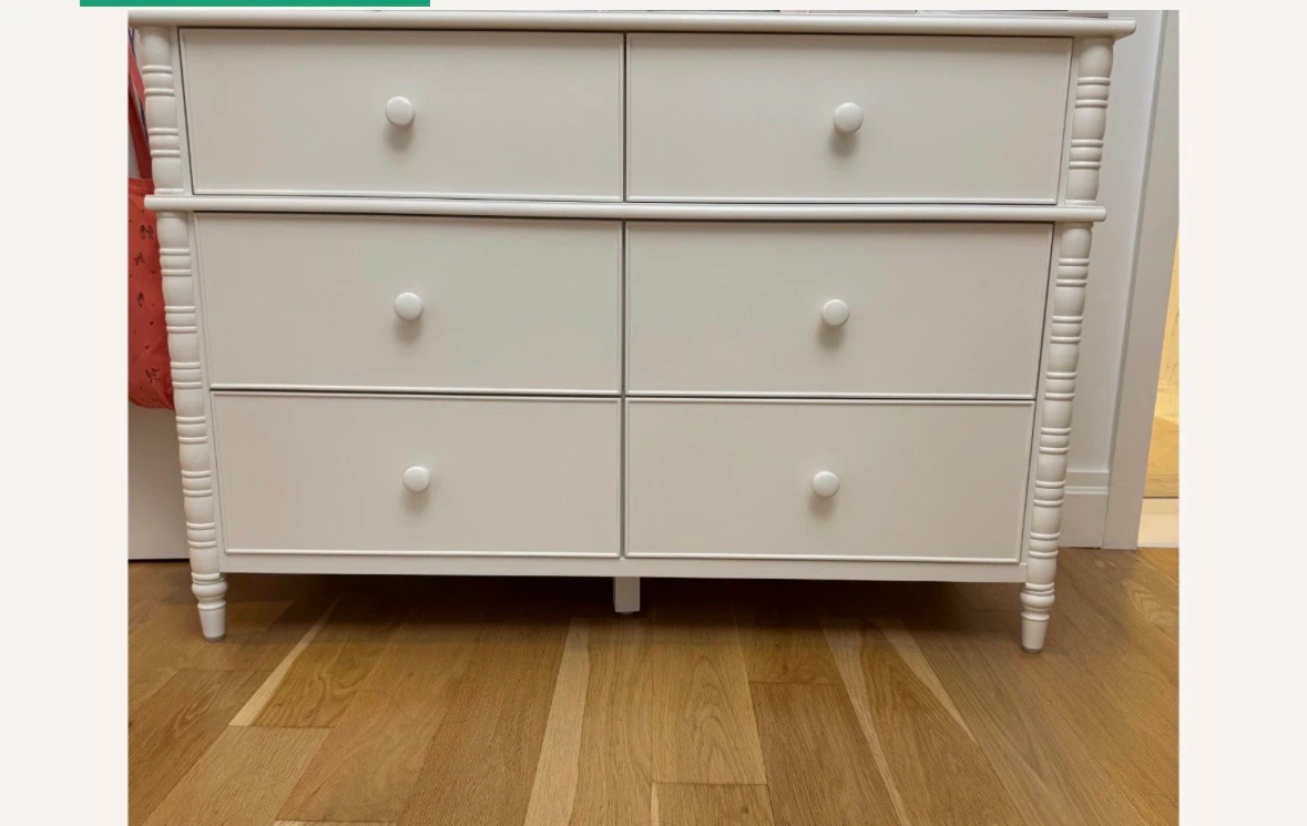 White 6-Drawer Dresser Pottery barn