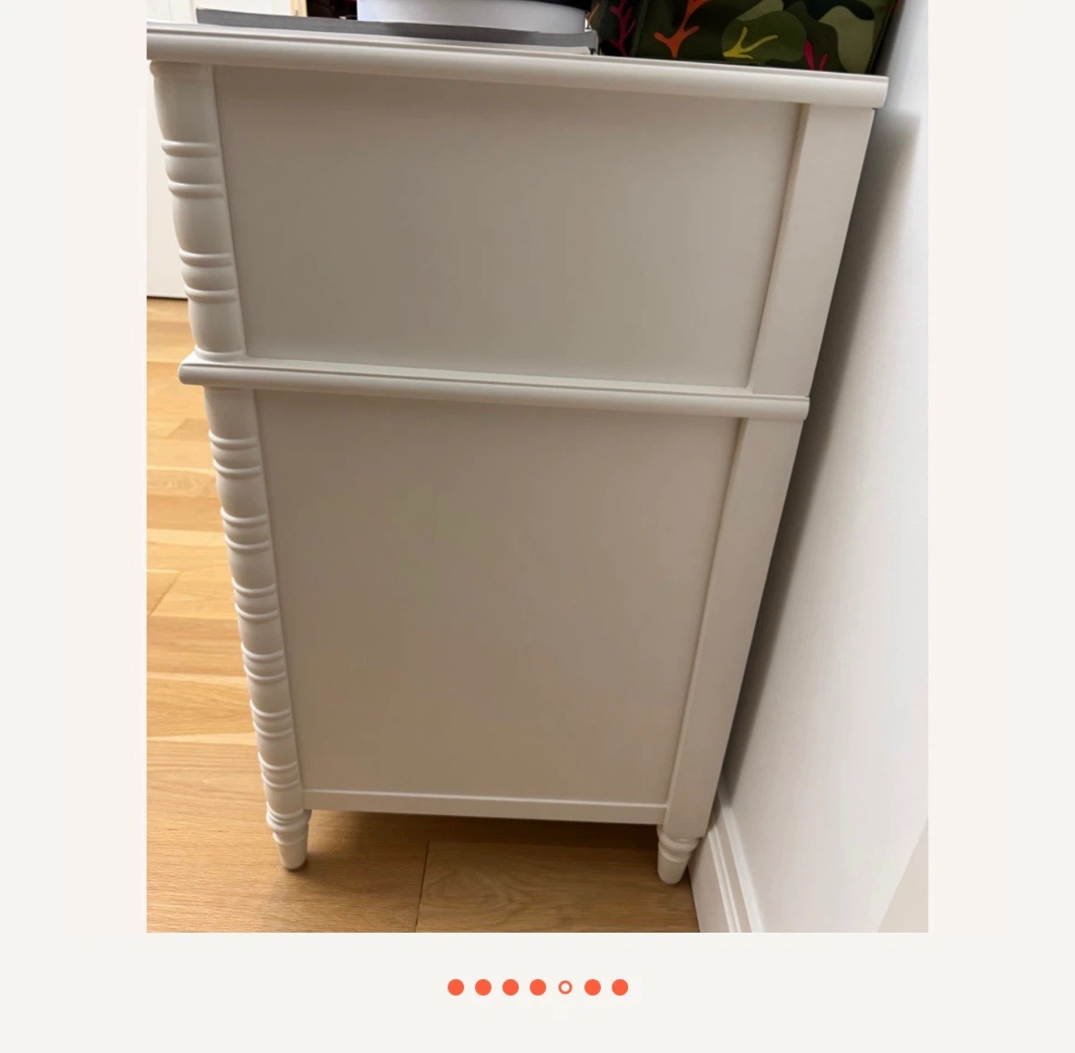 White 6-Drawer Dresser Pottery barn - photo 3