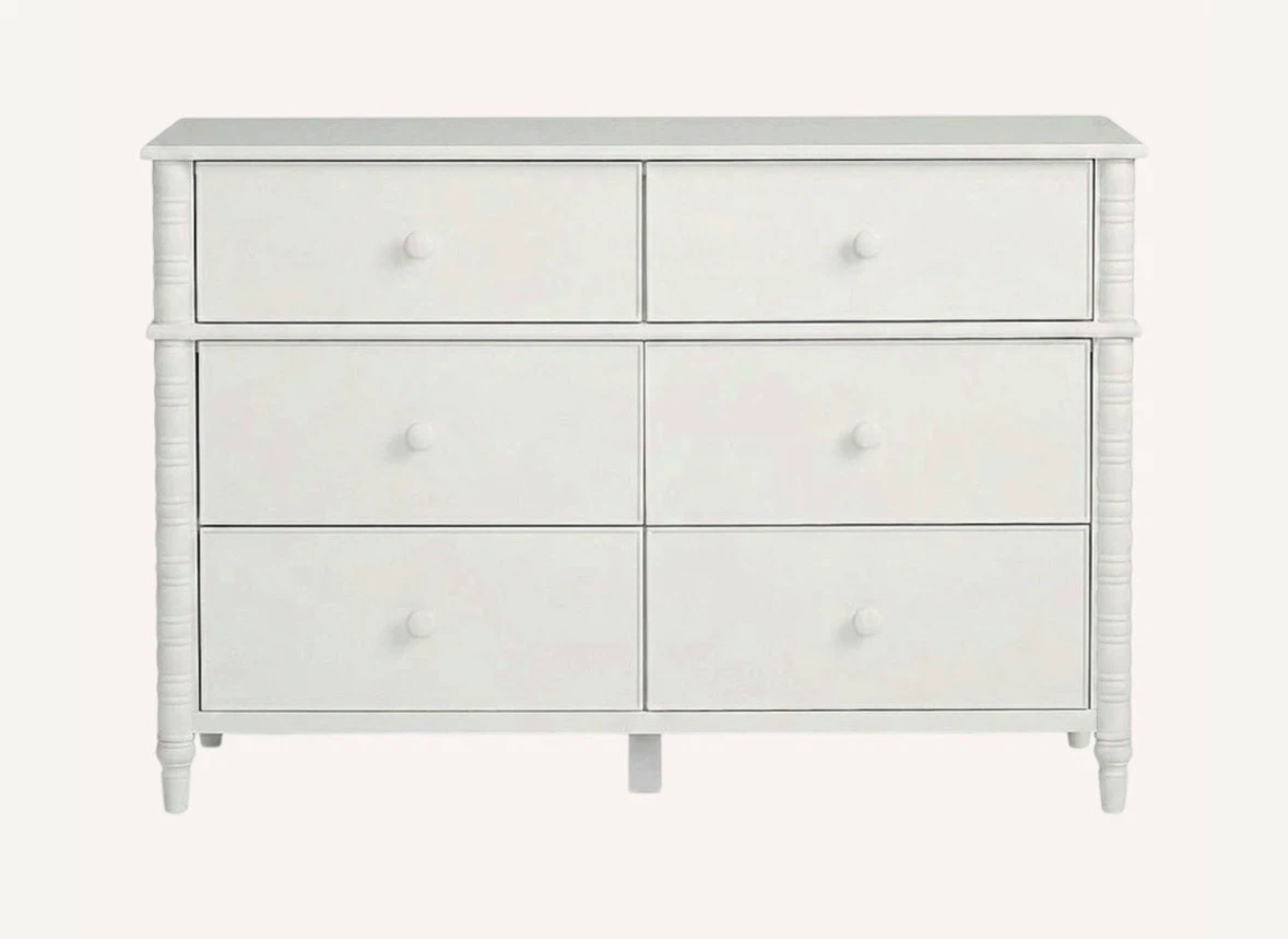 White 6-Drawer Dresser Pottery barn - photo 5