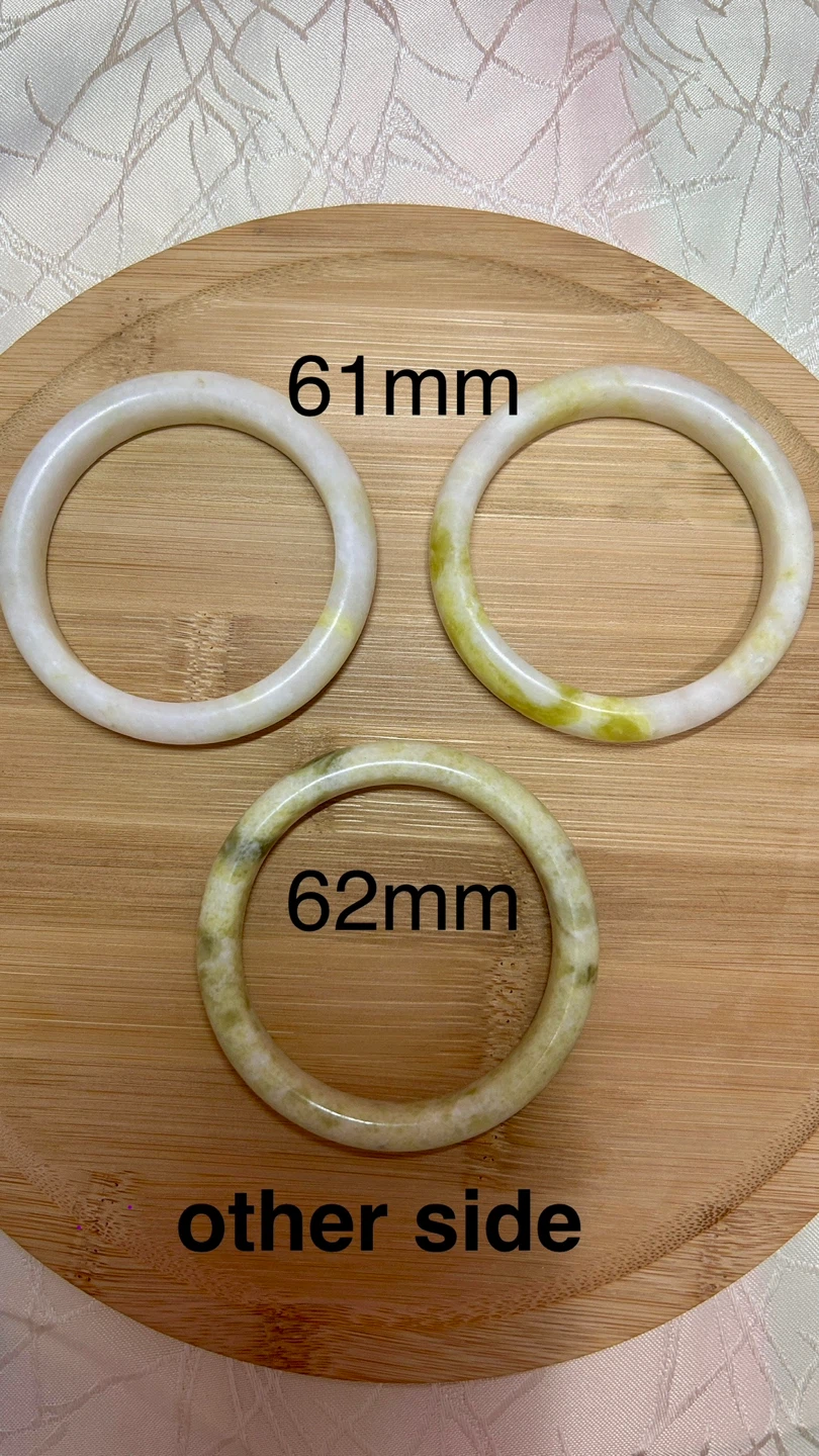 Natural Jade Bangles - photo 5