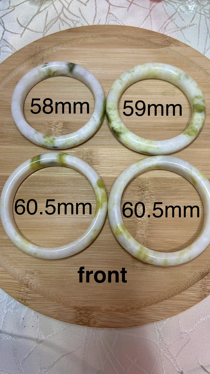 Natural Jade Bangles - photo 2
