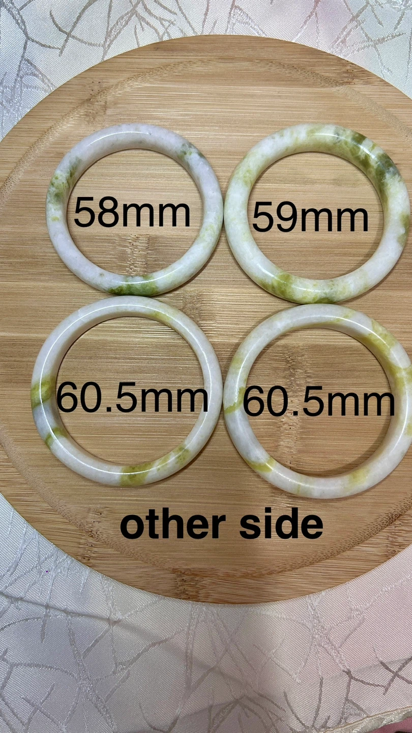 Natural Jade Bangles - photo 3