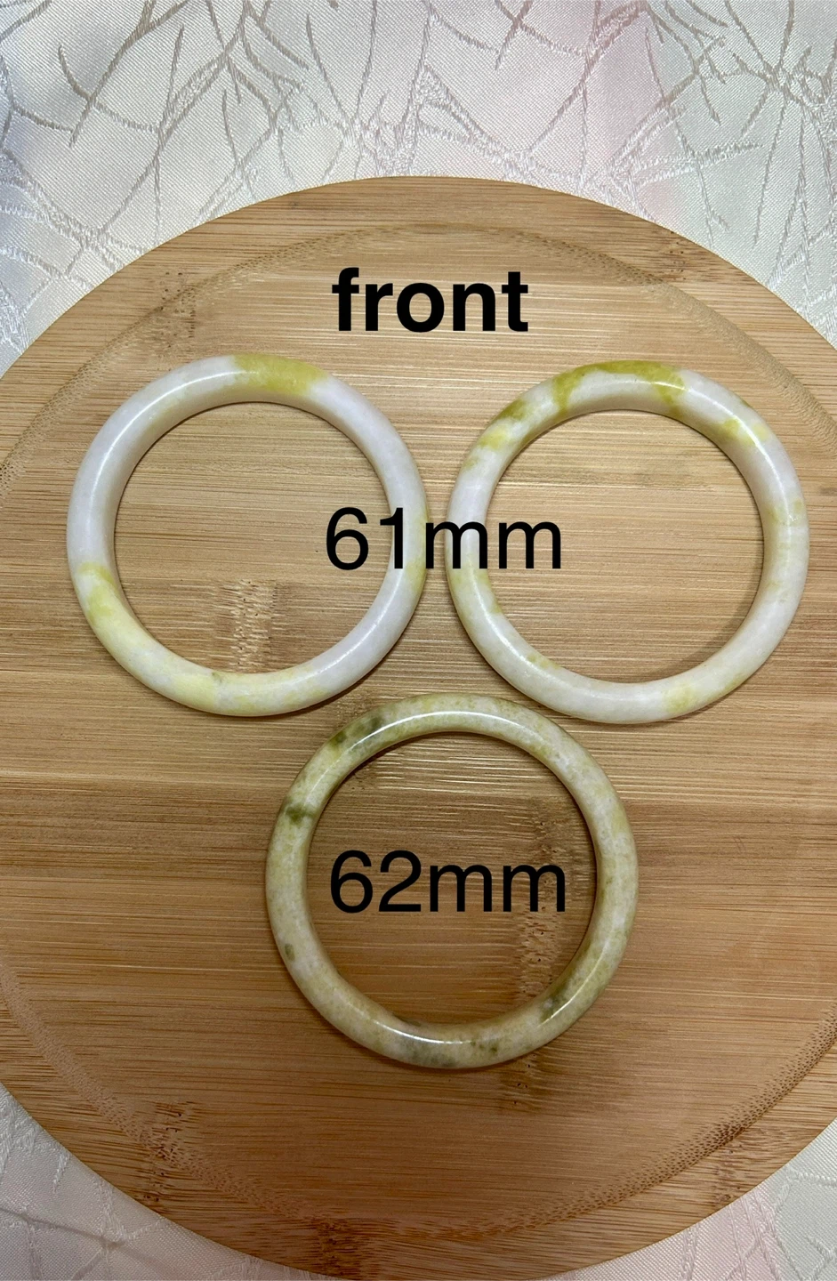 Natural Jade Bangles - photo 4