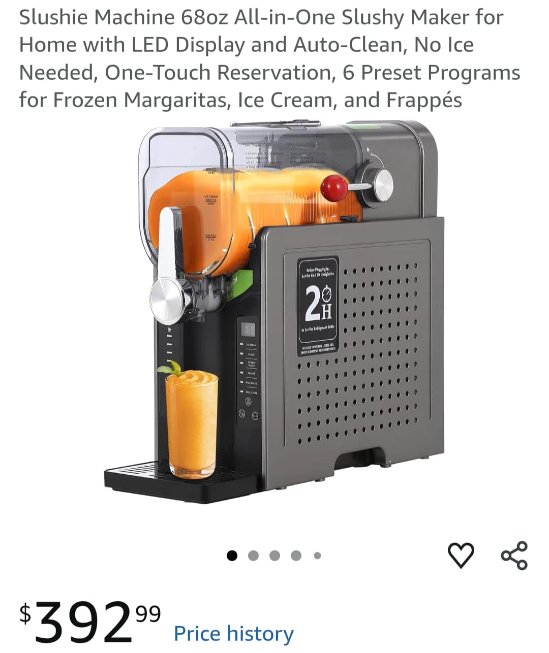 Slushie Machine