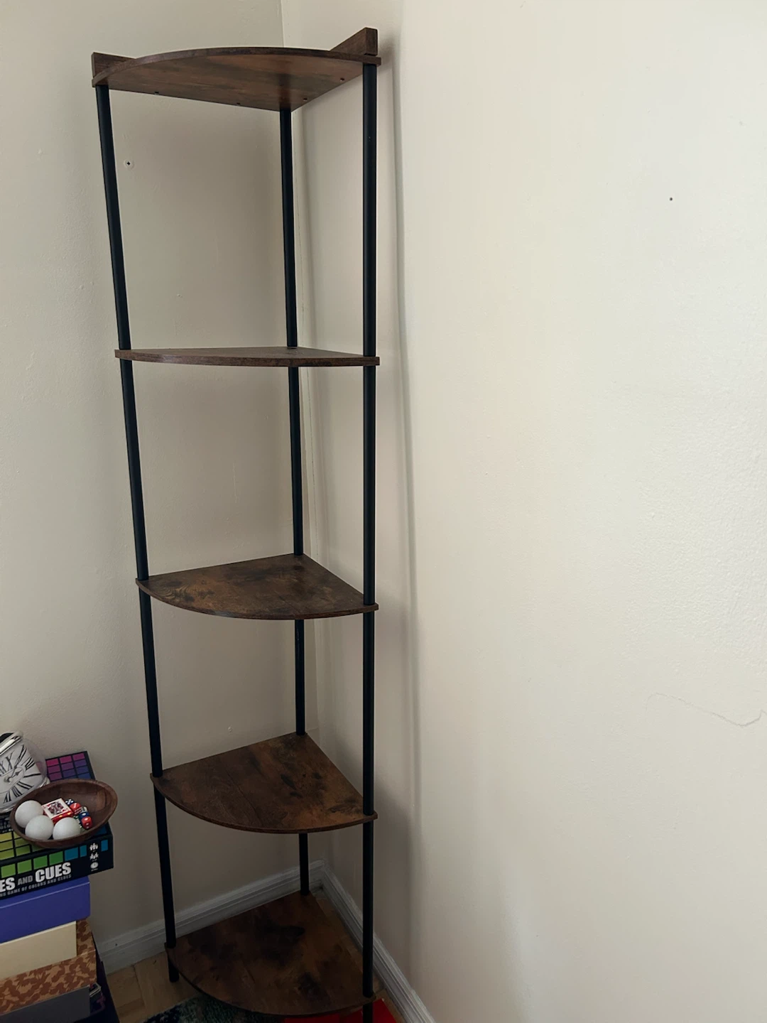 5-Tier Corner Shelf Unit