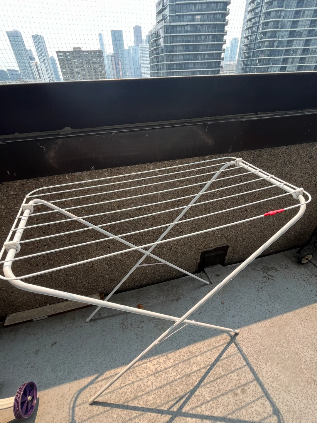 White Collapsible Drying Rack- IKEA