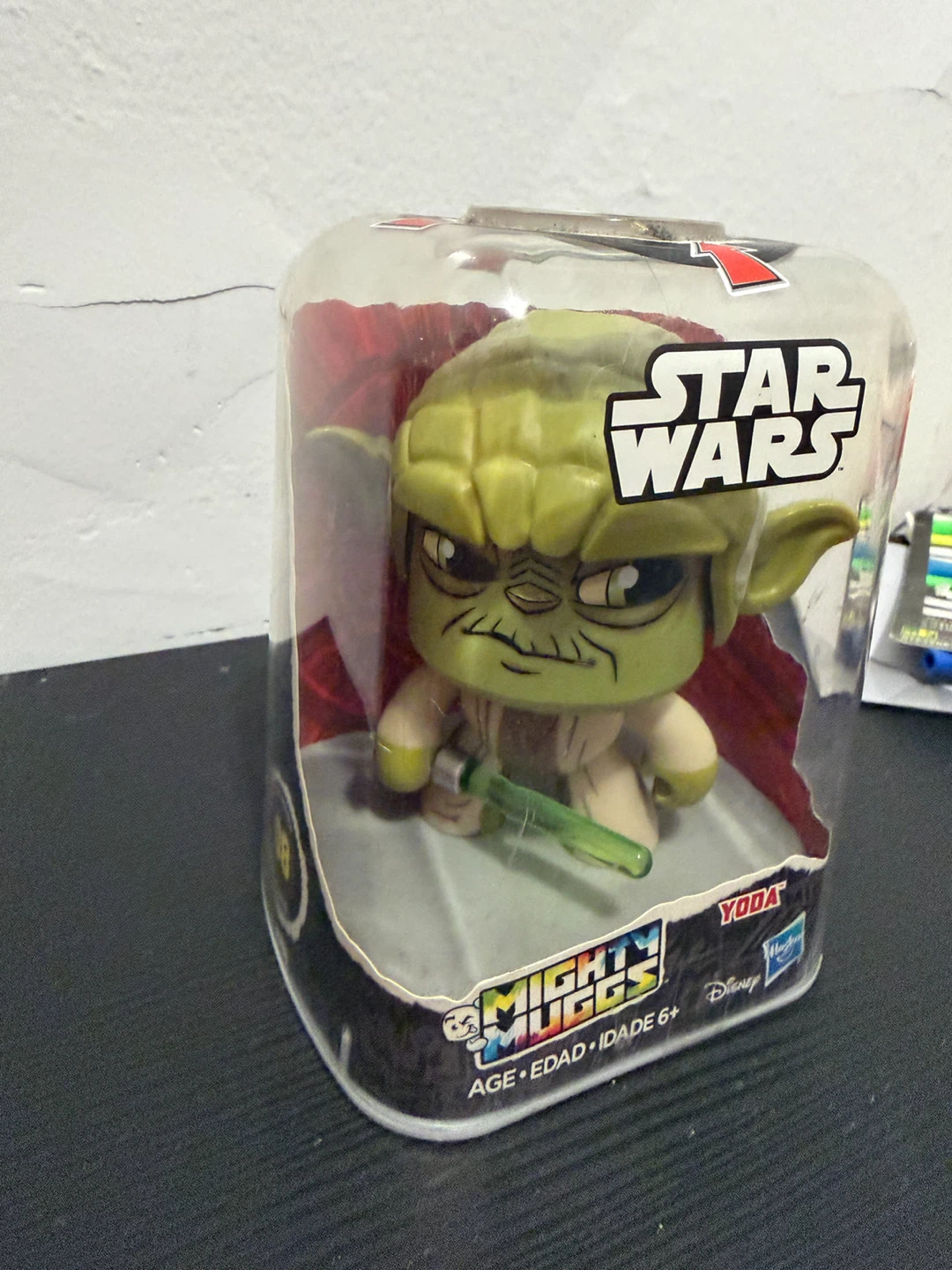 Star Wars Mighty Muggs Yoda Figure - Hasbro (New in Package)