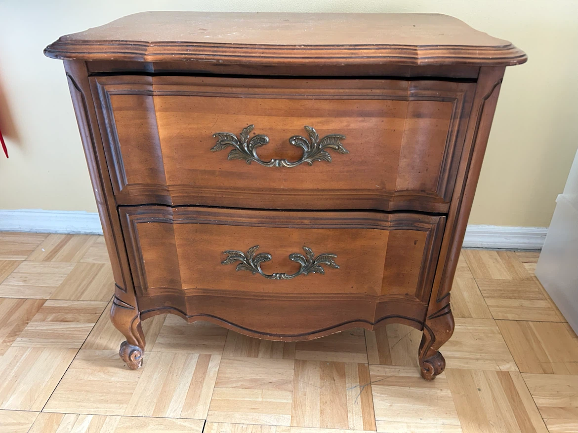 Vintage French Provincial Nightstand