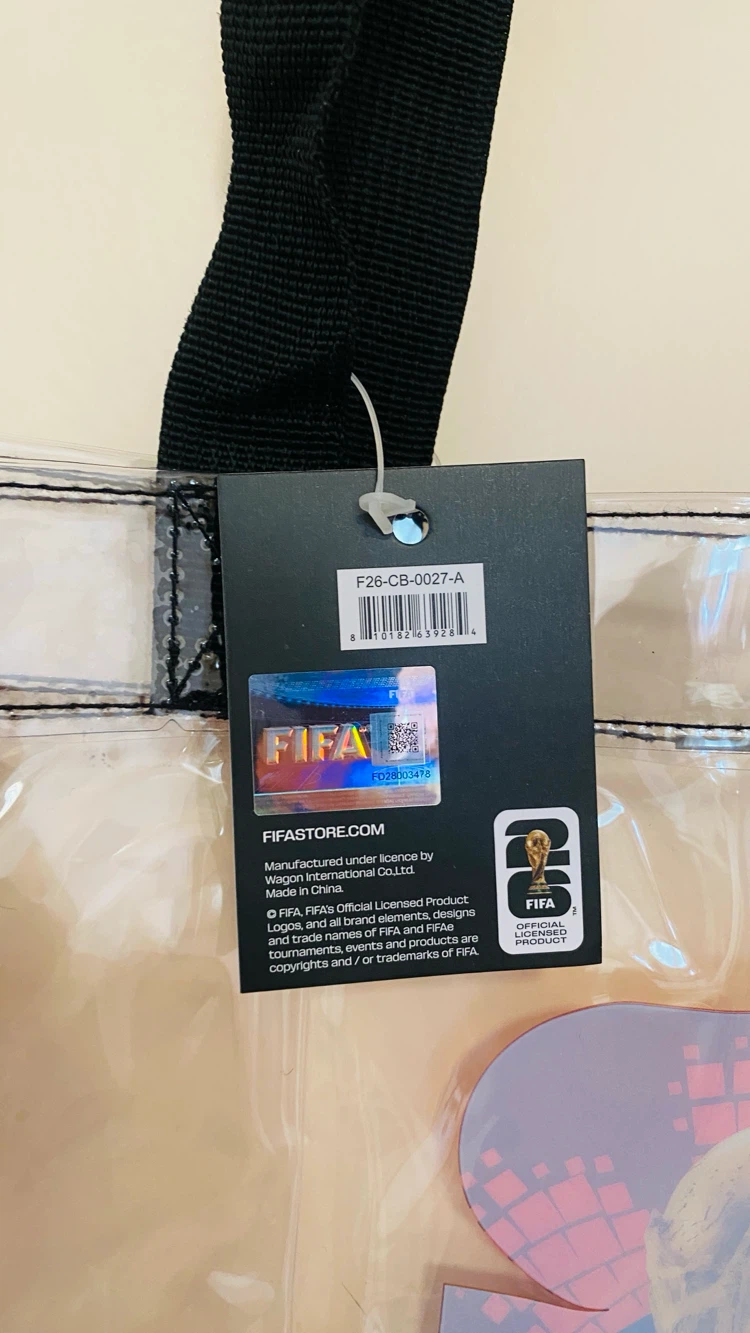 Official fifa tote 11x12x5.5 - photo 4