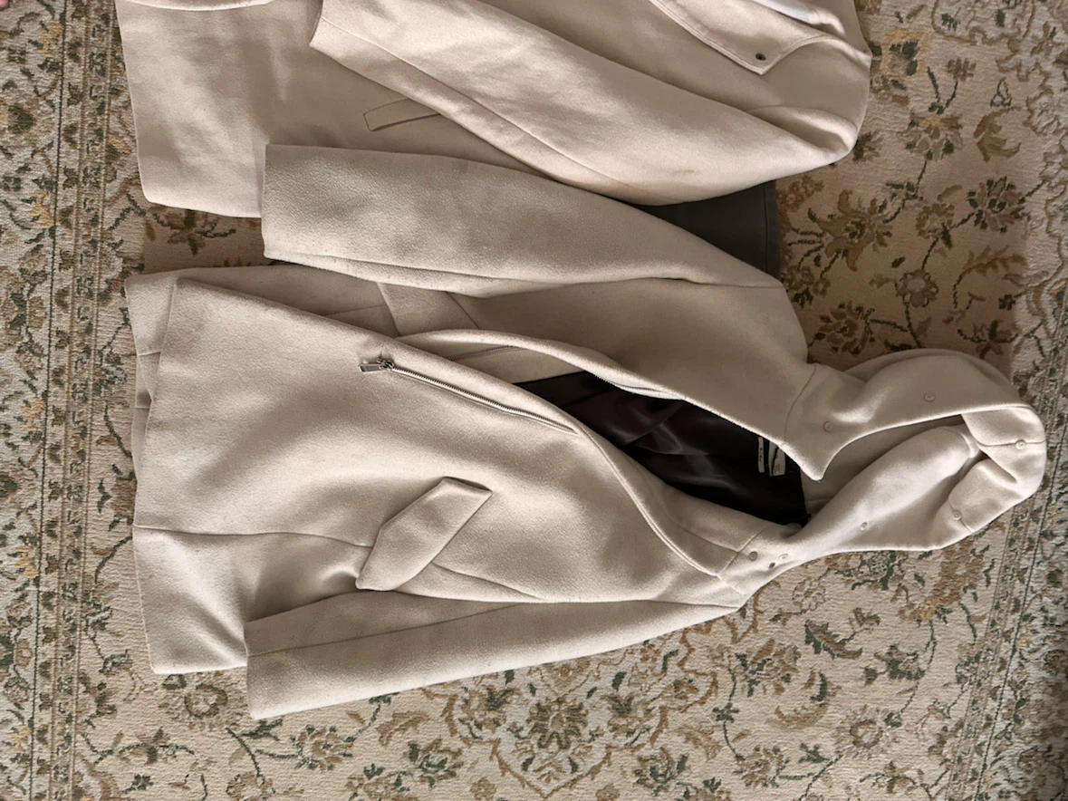 ONLY Beige Wool Blend Coat - photo 2