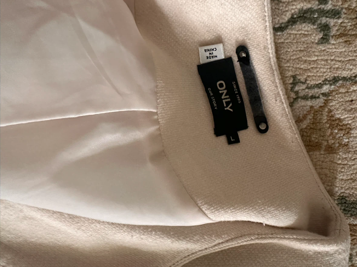 ONLY Beige Wool Blend Coat - photo 3