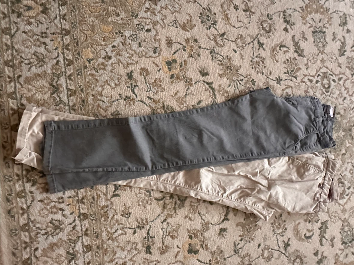 H.E. by Mango Slim Fit Chinos (2 Pairs)