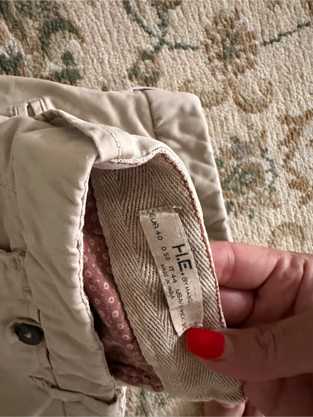 H.E. by Mango Slim Fit Chinos (2 Pairs) - photo 4