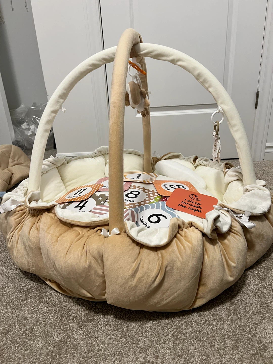Convertible Baby Gym with Milestone Cards - photo 2
