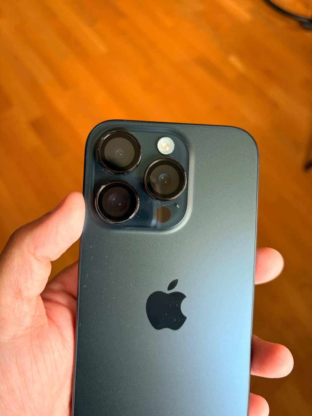 Apple iPhone 15 Pro 128GB Blue Titanium - photo 3