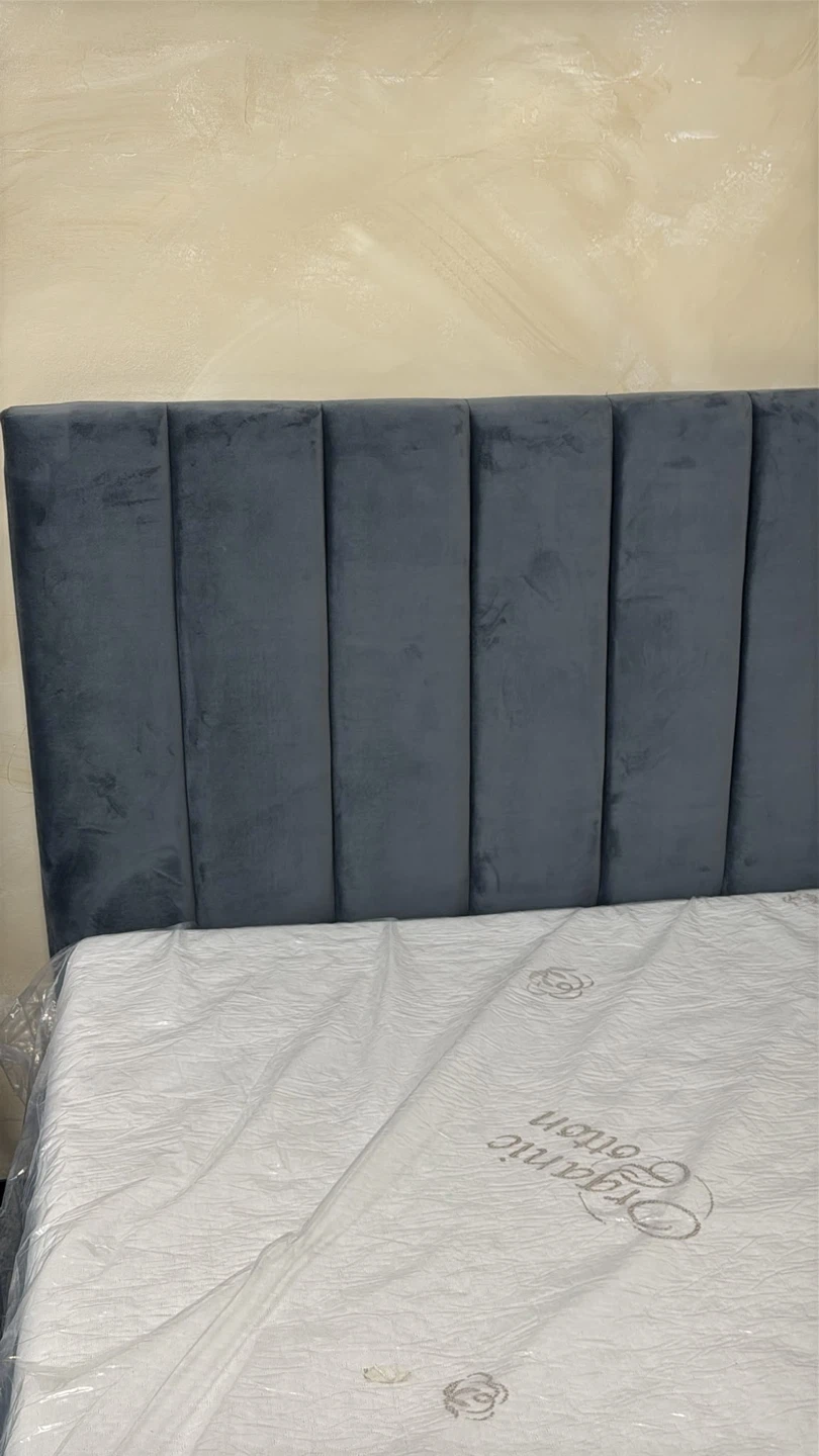 Velvet Upholstered Bedframe