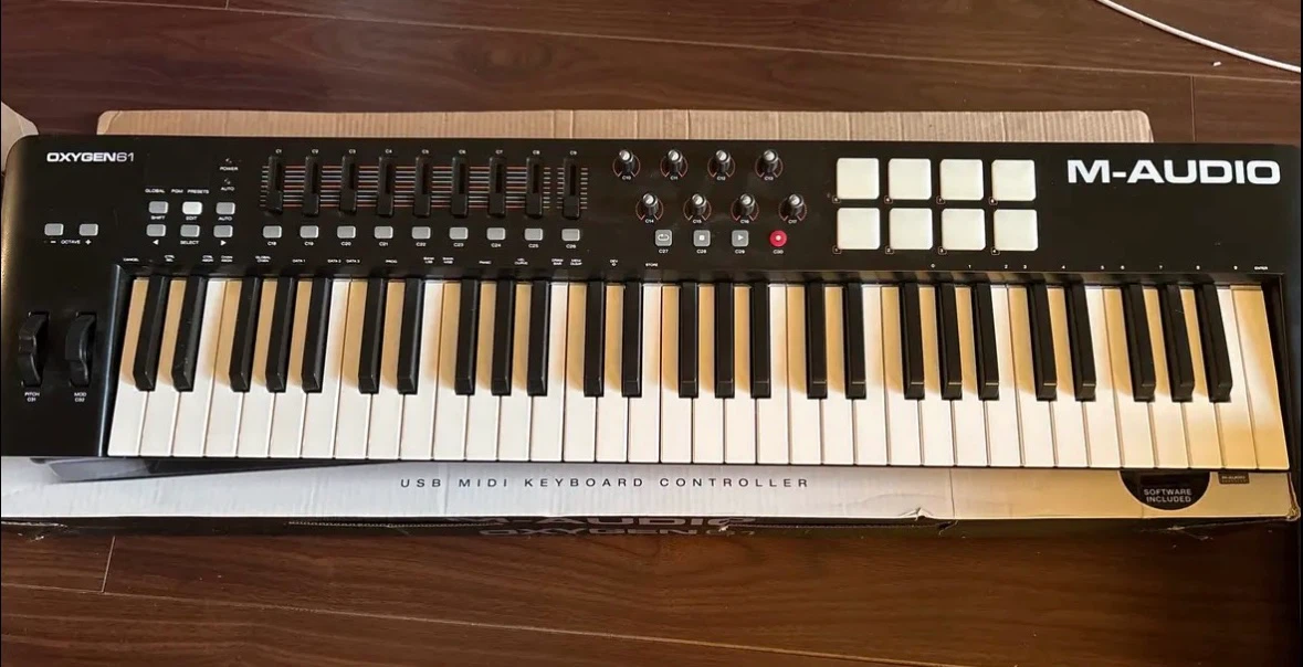 M-Audio Oxygen 61 USB MIDI Keyboard Controller - photo 2