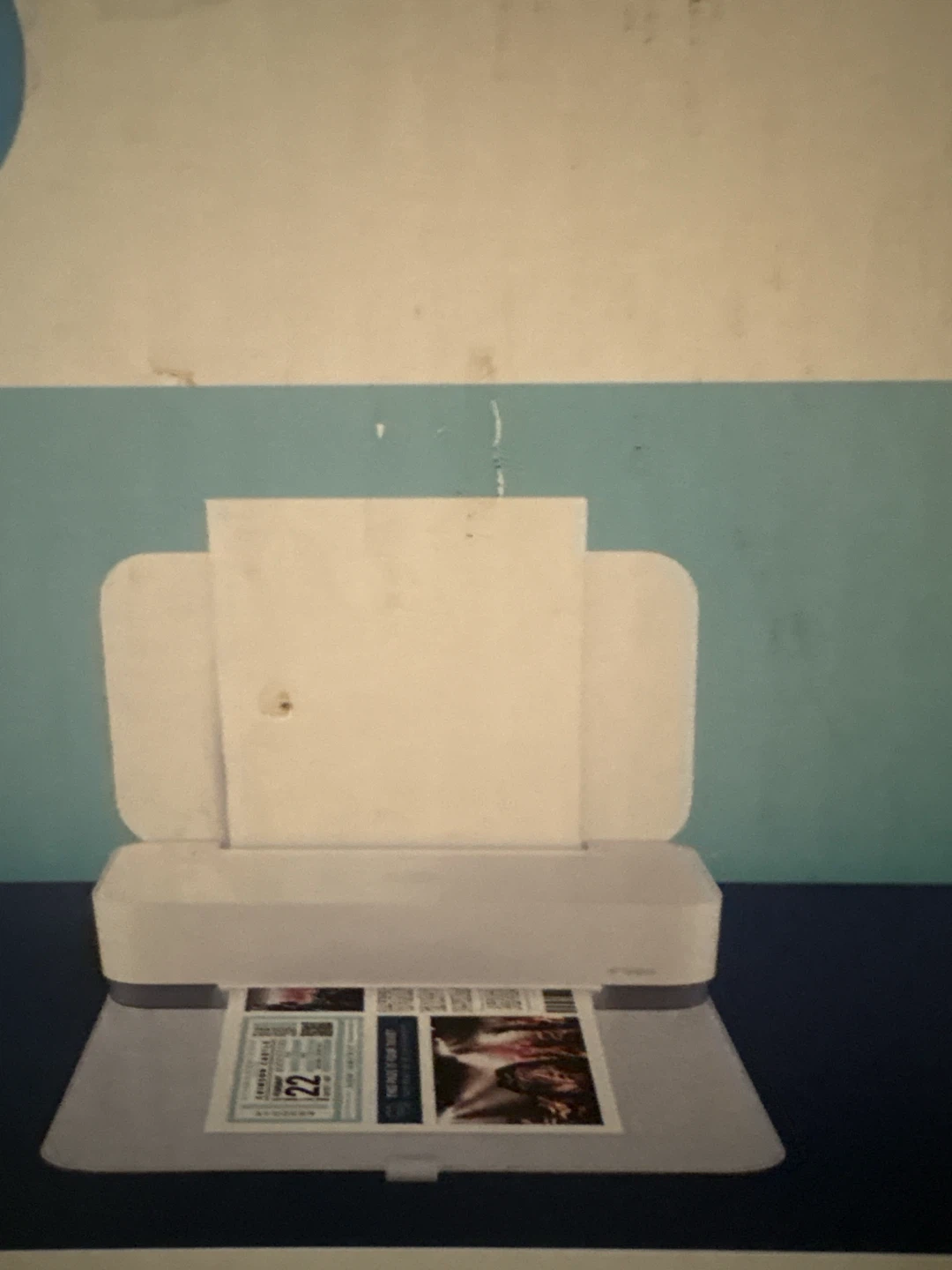 HP Tango X Smart Home Printer Indigo Linen Cover
