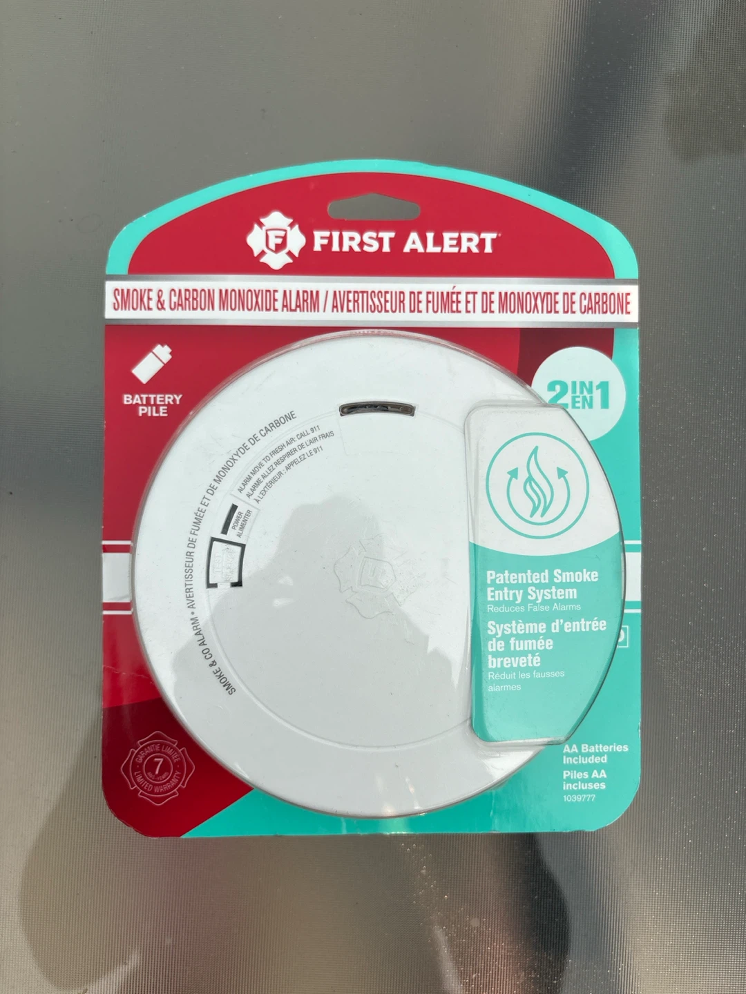 First Alert Smoke & Carbon Monoxide Alarm