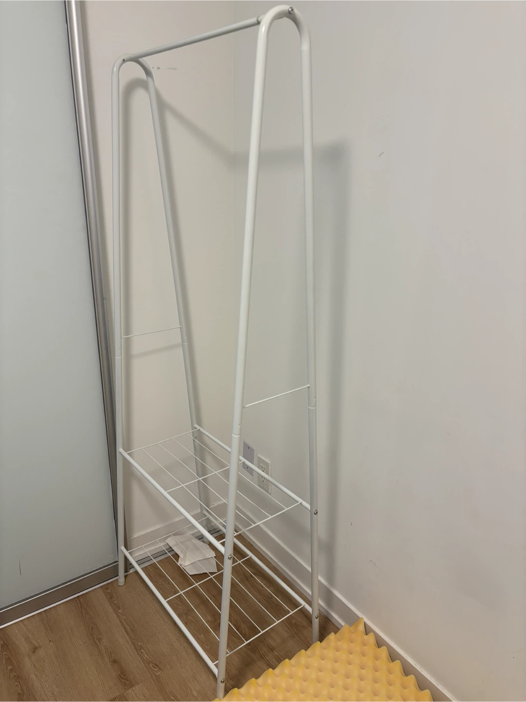 Clothes Rack with 2-Tier Shelves - photo 2