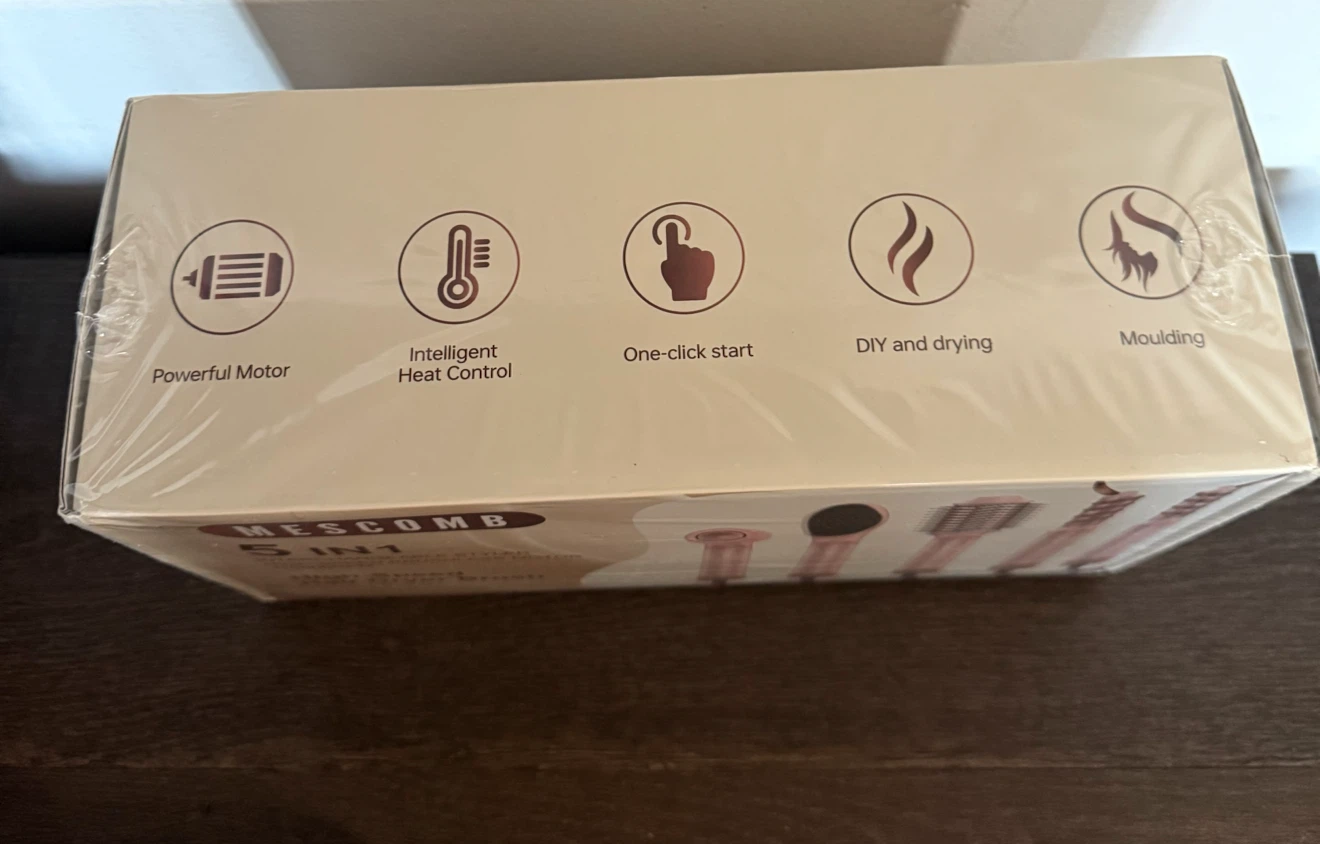5-in-1 Interchangeable Styler High-Speed Hair Dryer Brush - photo 2