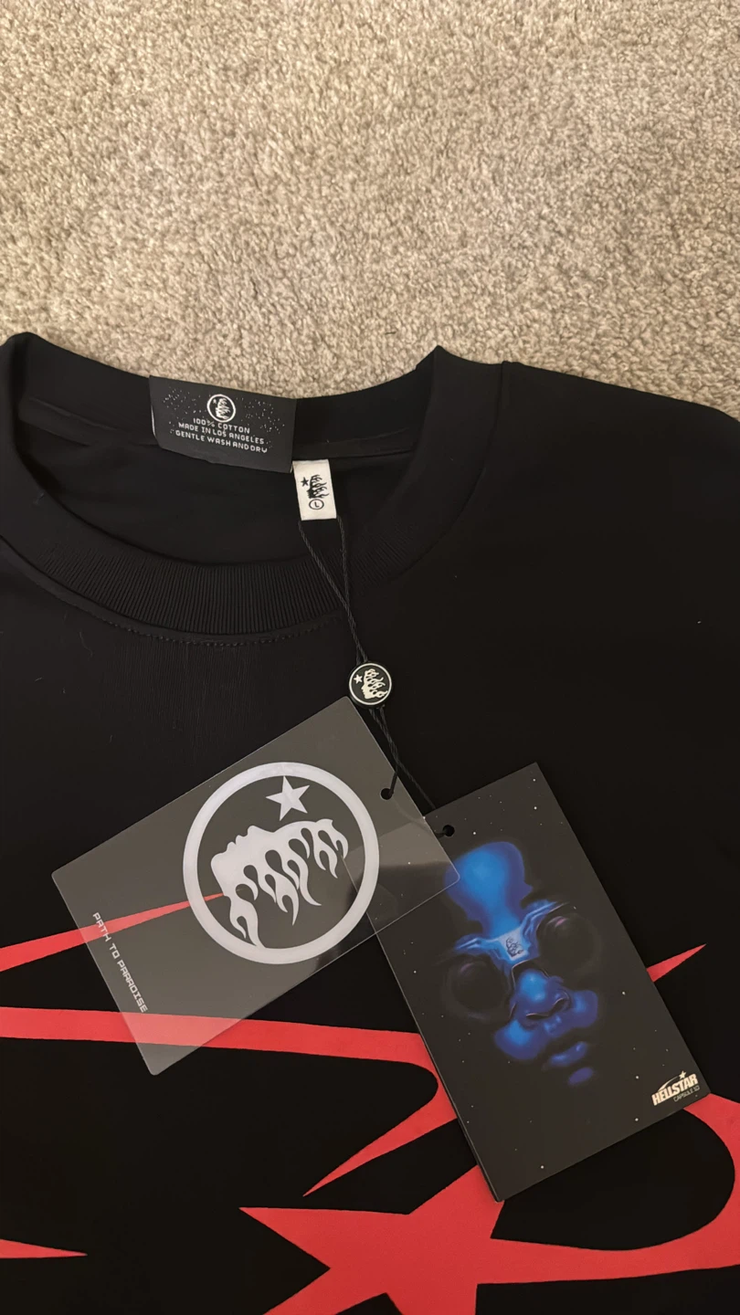 Hellstar Black T-Shirt - photo 4