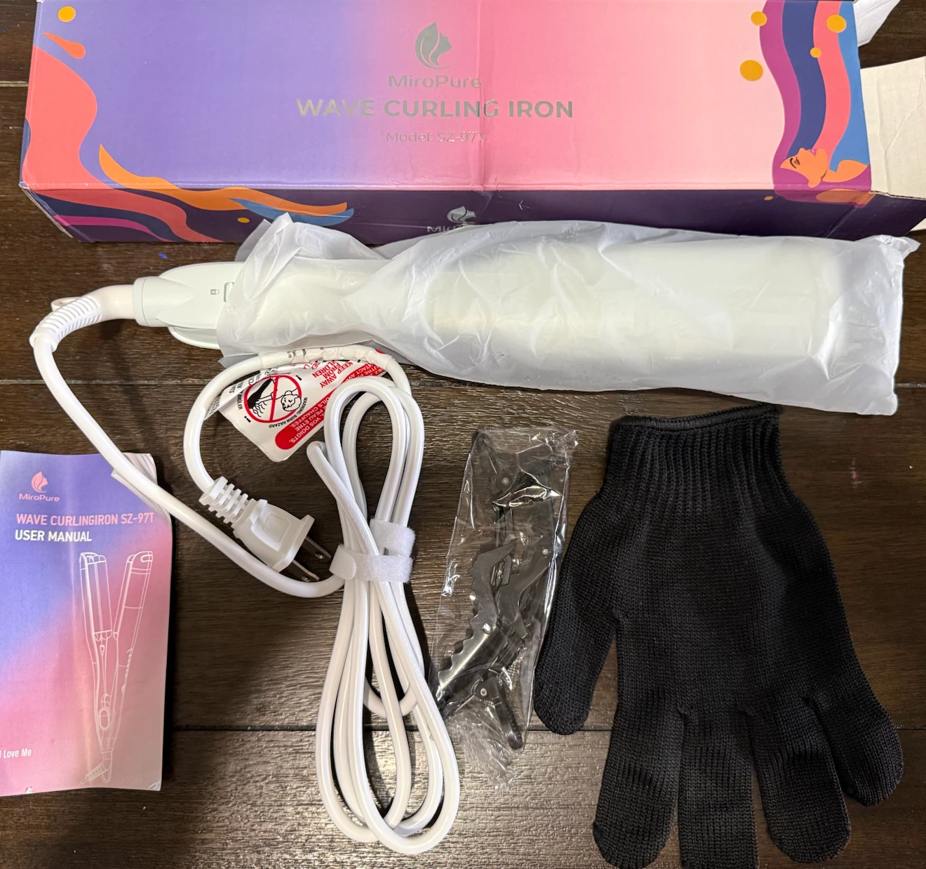 MiroPure Wave Curling Iron SZ-97T