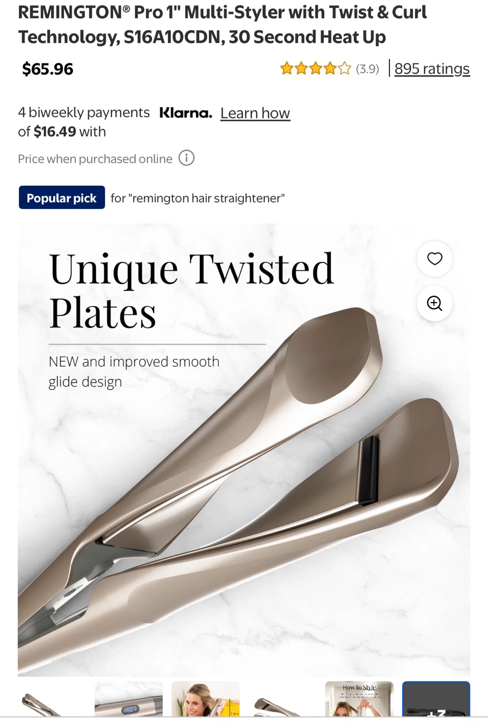 Remington Pro 1" Multi-Styler with Twist & Curl Technology - photo 2