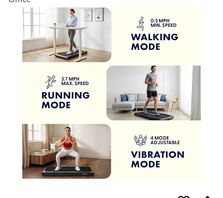 Under-Desk Treadmill WITH VIBRATION option - photo 5