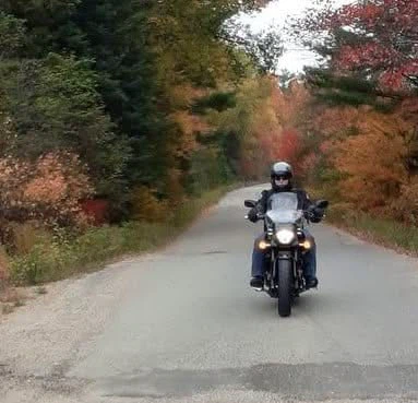 Black Suzuki Boulevard Motorcycle - photo 3