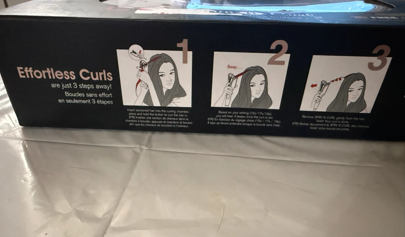 CHI Spin N Curl Special Edition Rose Gold Hair Curler 1 inch - photo 2