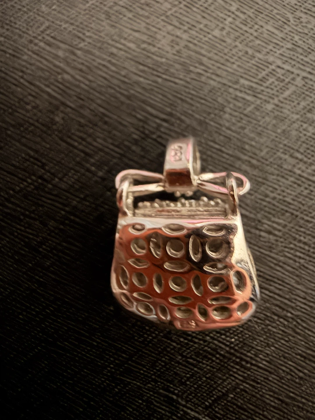 Sterling Silver 925 purse charm - photo 3
