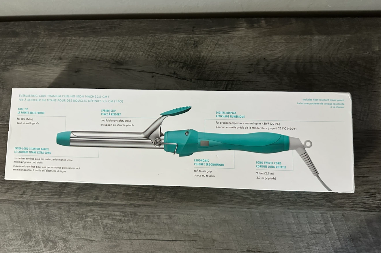 Moroccanoil Everlasting Curl Titanium Curling Iron - 1 inch - photo 2