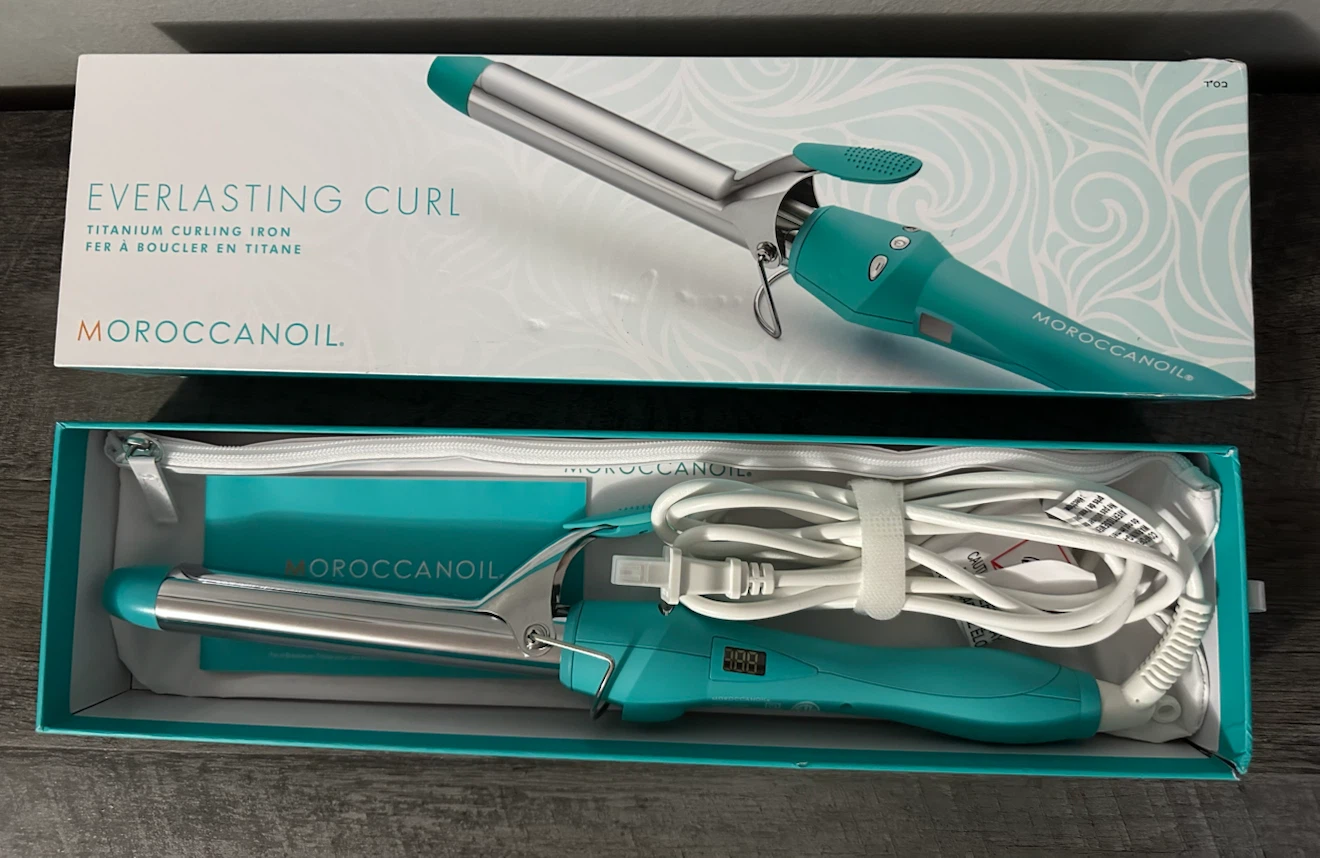 Moroccanoil Everlasting Curl Titanium Curling Iron - 1 inch - photo 3