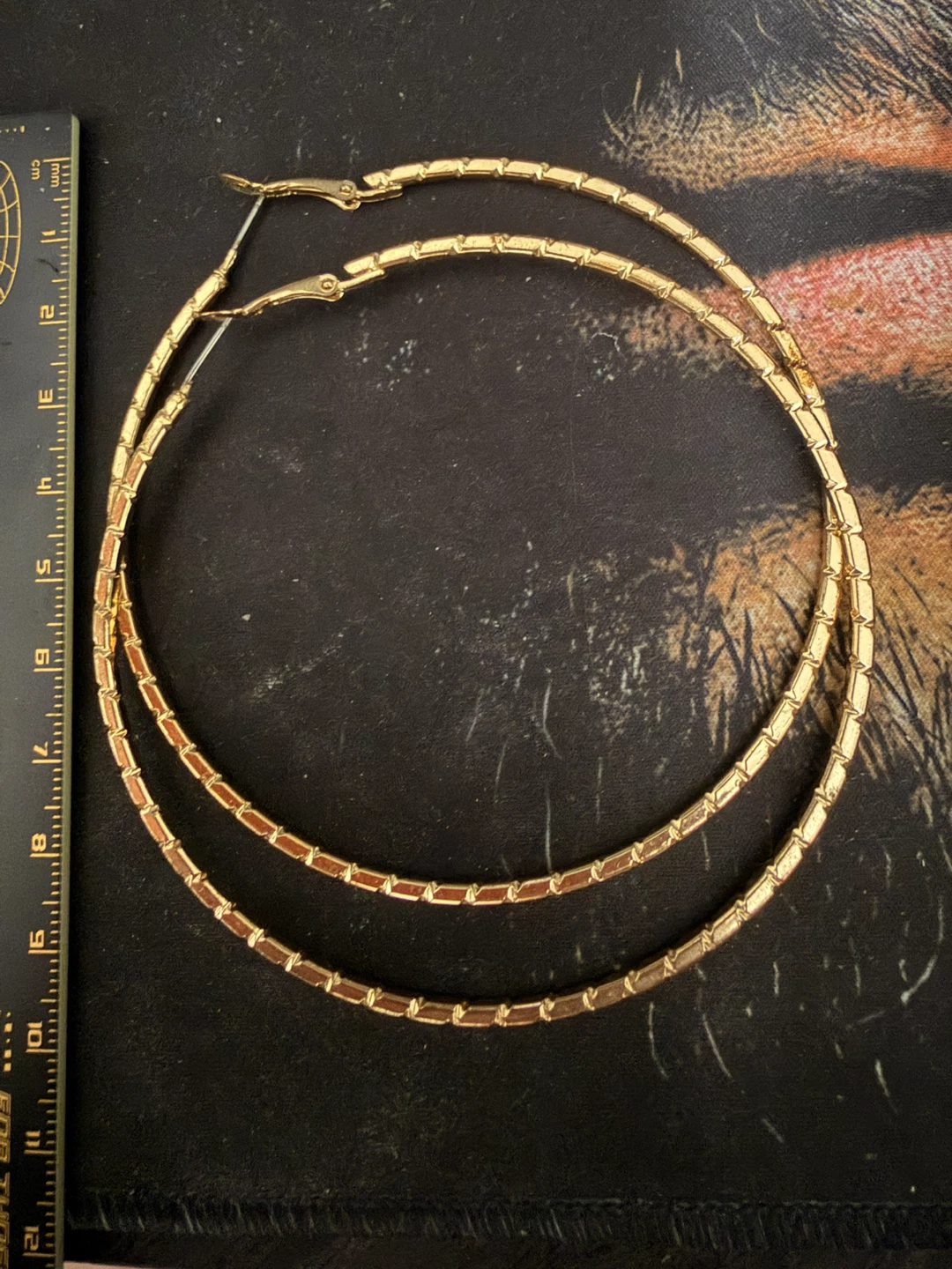 Large Gold Hoop Earrings