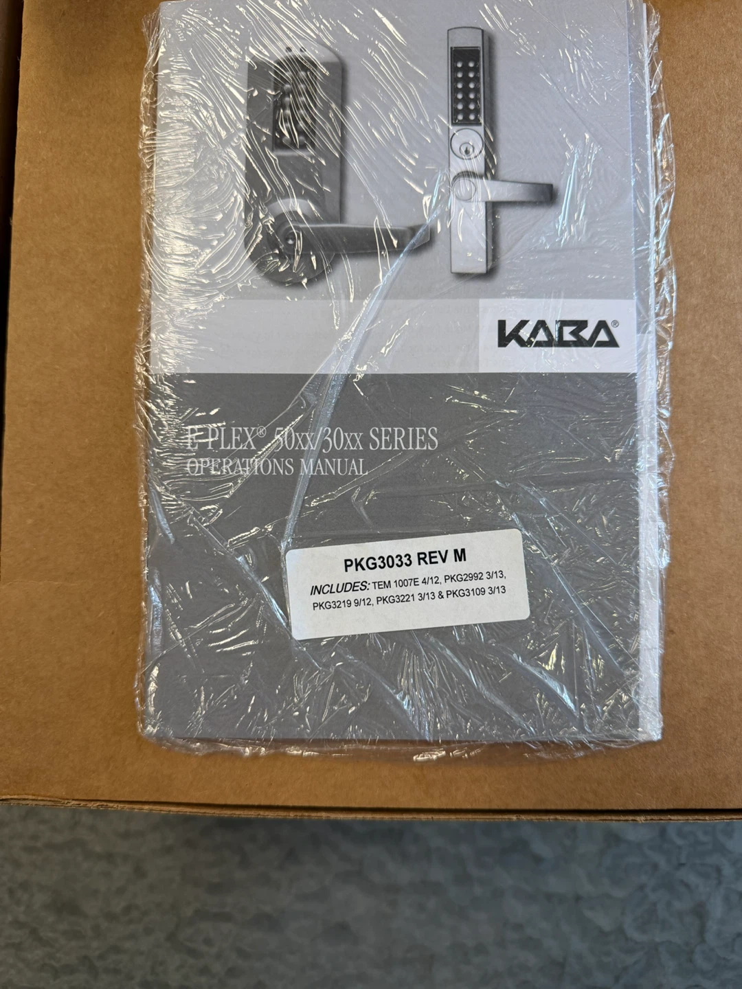 Kaba E-Plex 30xx Series Electronic Lock - photo 2