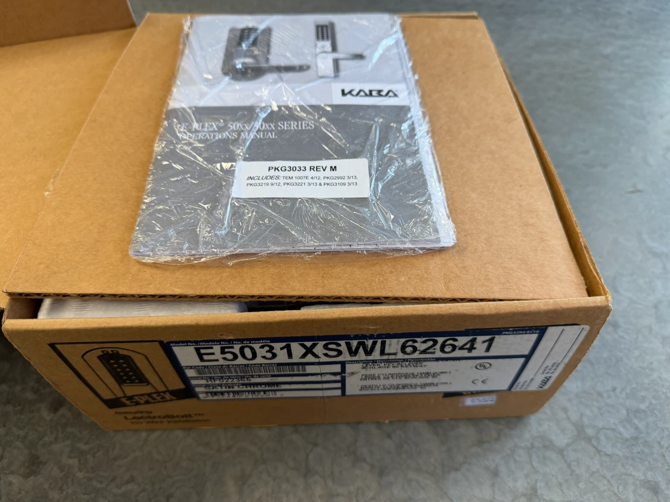 Kaba E-Plex 30xx Series Electronic Lock - photo 3