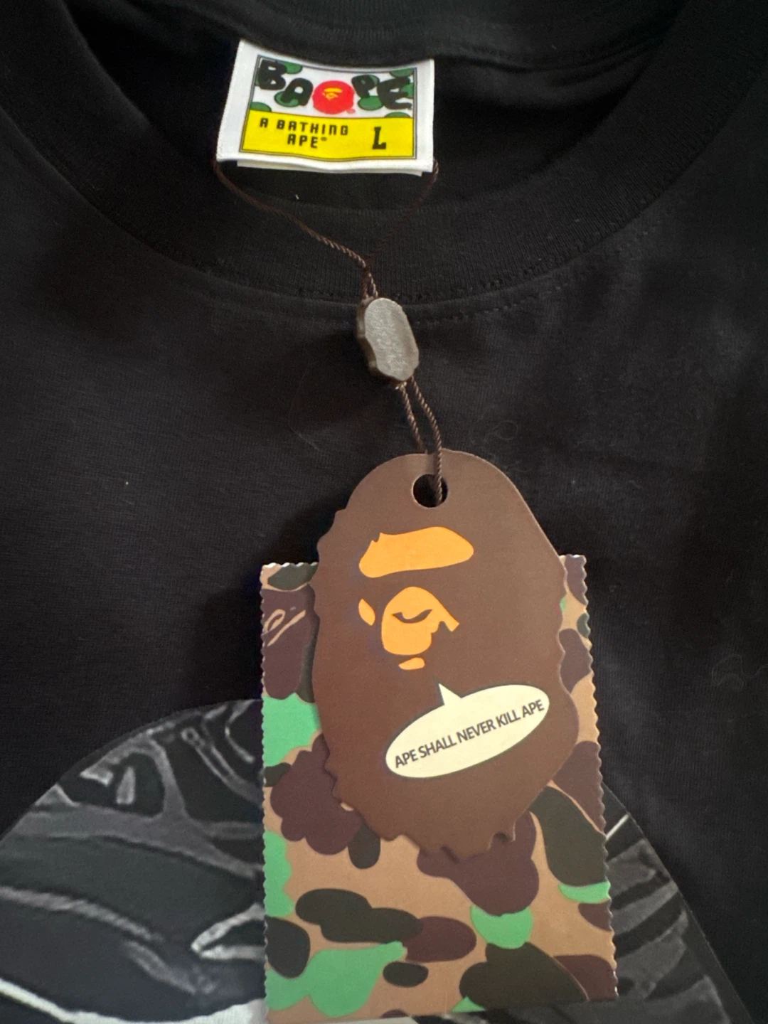 A Bathing Ape BAPE Graphic T-Shirt - photo 4