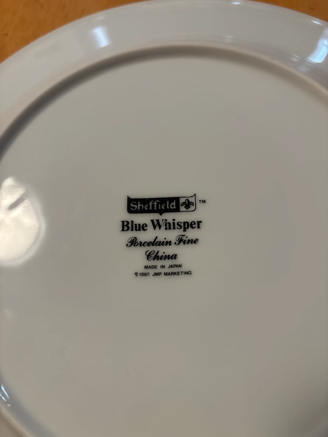 Sheffield Blue Whisper Porcelain Fine China Plates - photo 3