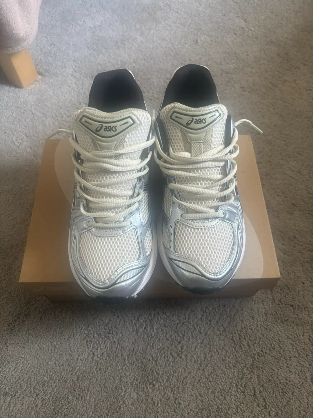 Asics Gel-Kayano 14 Birch/Pure Silver Running Shoes - photo 2