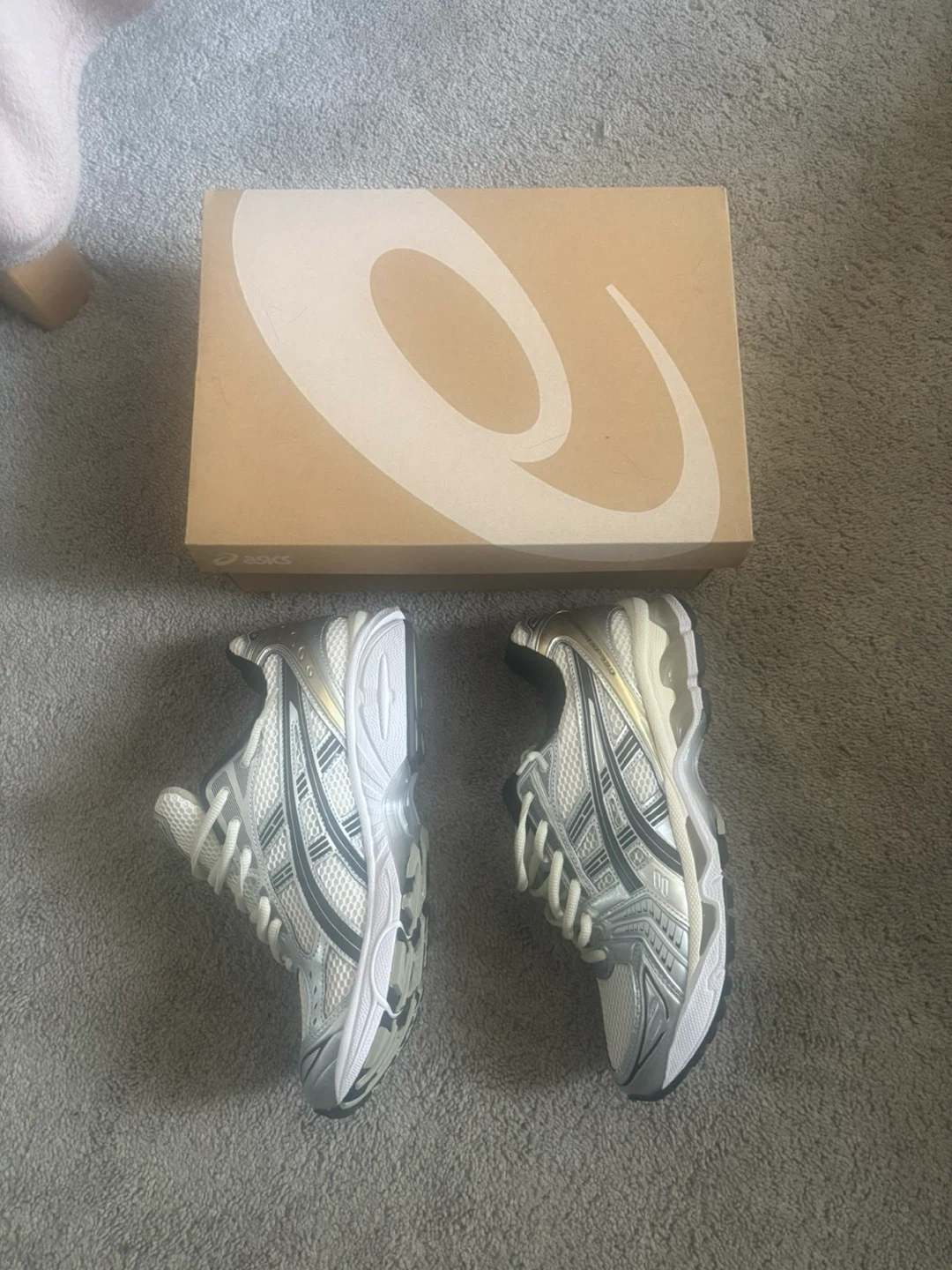 Asics Gel-Kayano 14 Birch/Pure Silver Running Shoes - photo 3