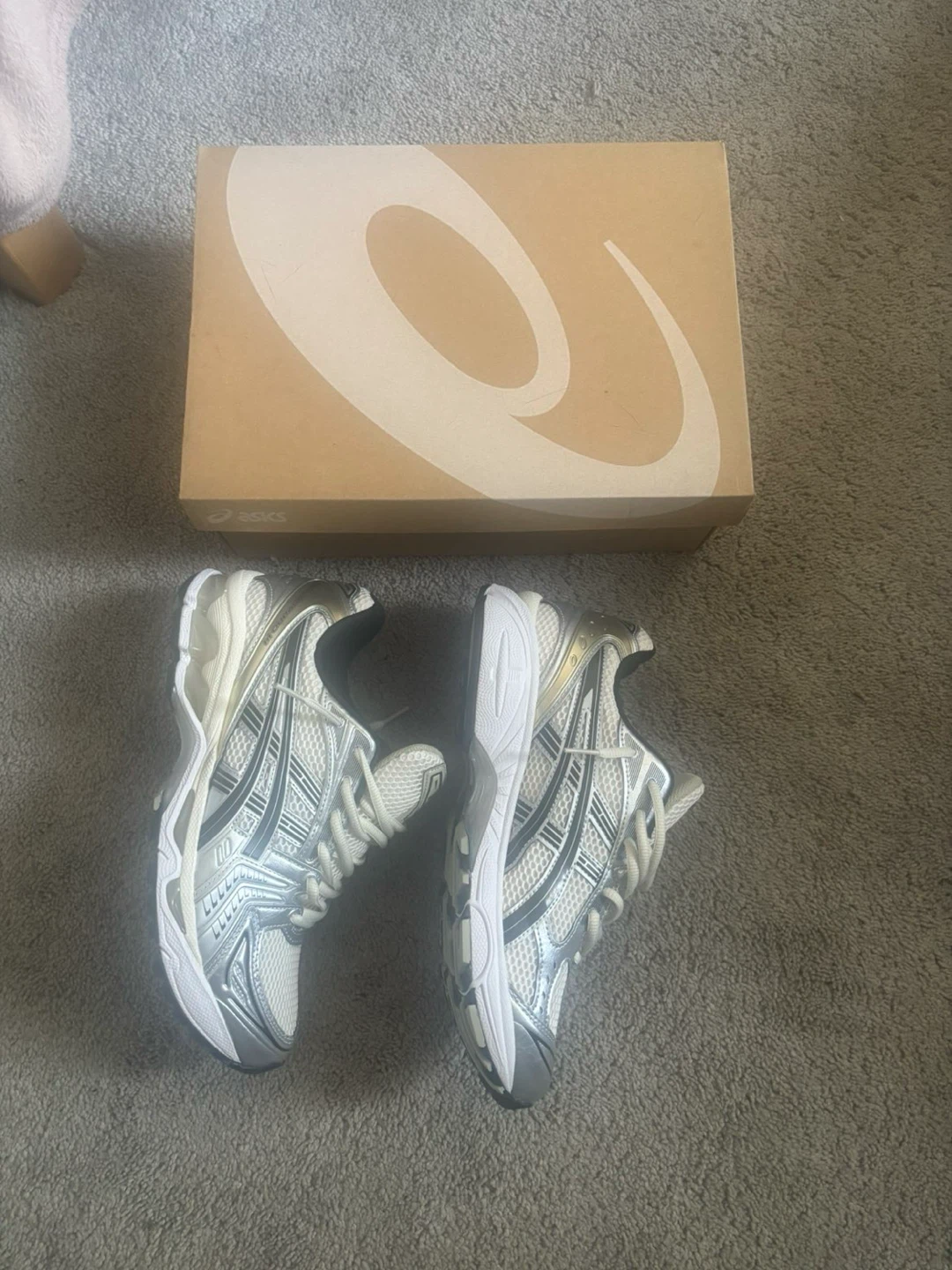 Asics Gel-Kayano 14 Birch/Pure Silver Running Shoes - photo 4