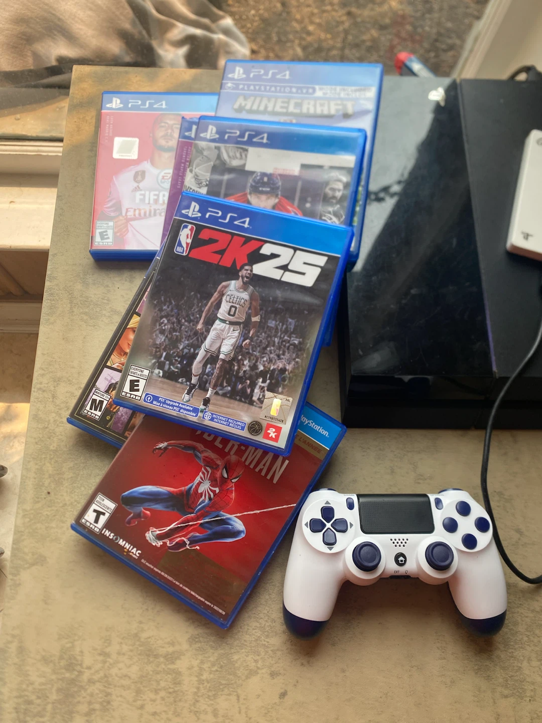 PlayStation 4 Console Bundle with Games and Controllers